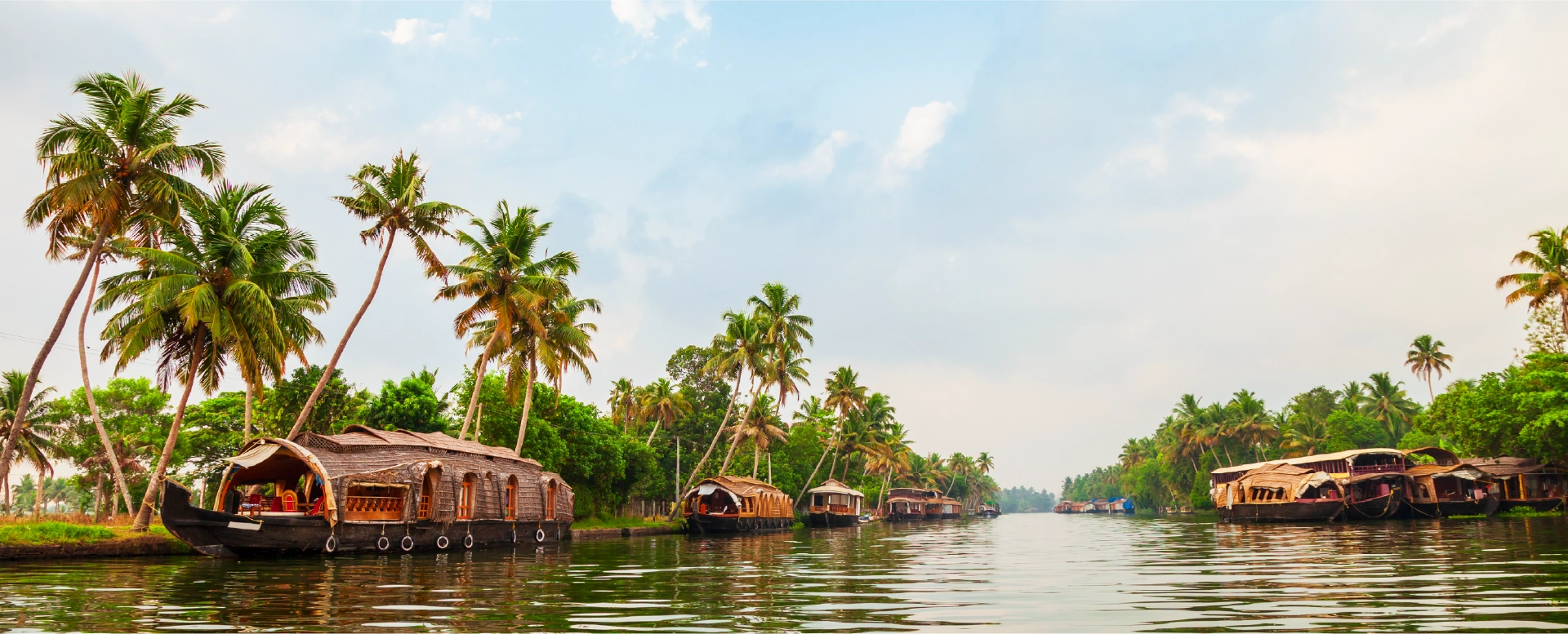 Whispering Palms, Kumarakom Banner